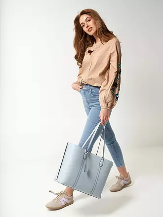 LEVI'S® | Vaqueros de talle alto super skinny fit MILE | blau